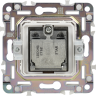 Розетка двойная TV+SAT IEK SKANDY SK-A13W арктический белый SK-AF20-O-K01